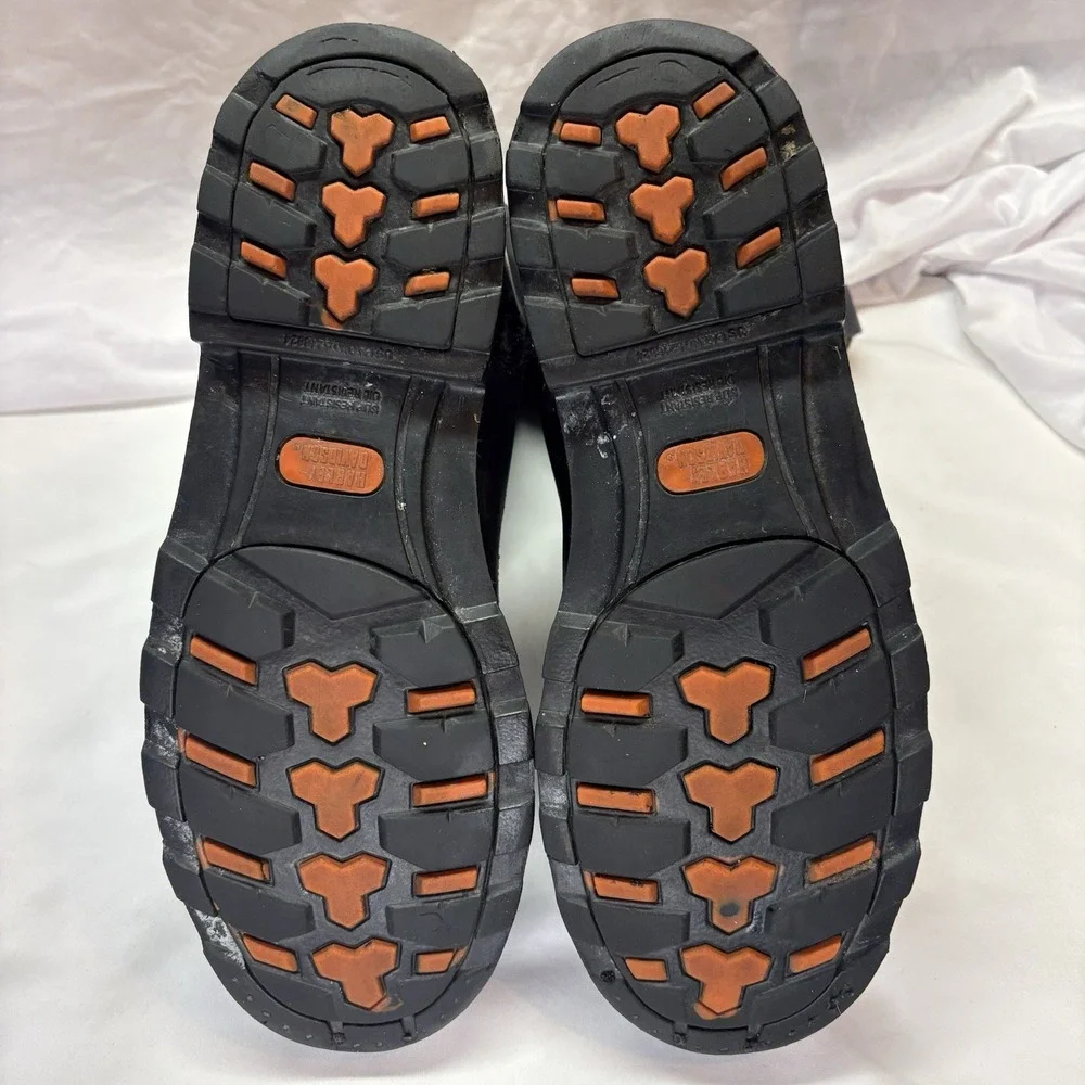 Harley Davidson Ransom Harness Boots Men US 11.5 Black Leather Motorcycle D91294